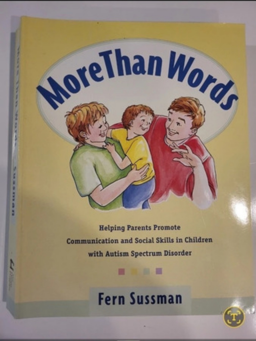 A Hanen Publication More Than Words Book Yellow